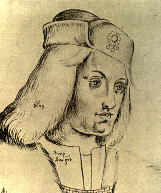 Richard of England Perkin Warbeck Drawing